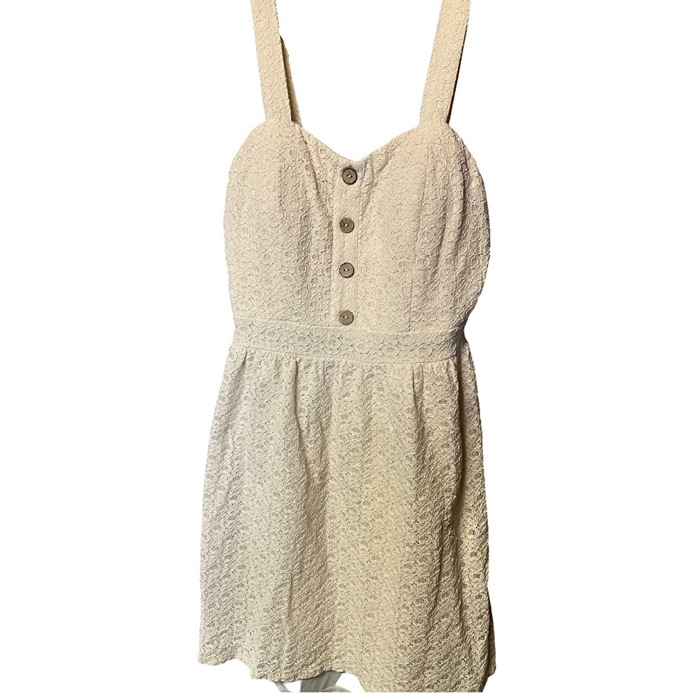 Charlotte Russe Cream Lace Dress